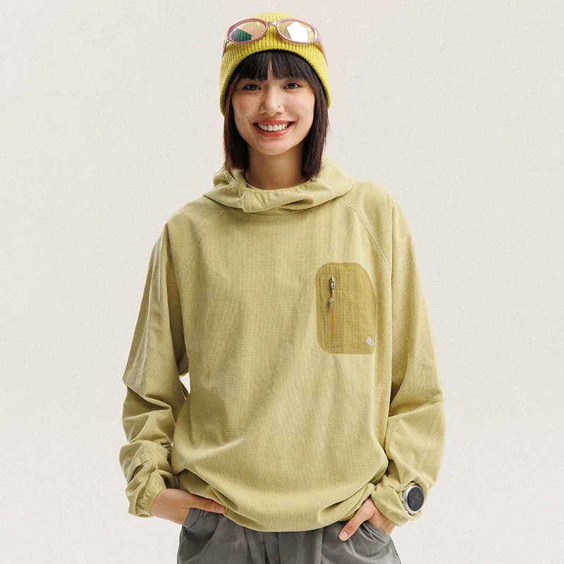 Outdoor Sport Hoodies Men Women Lightweight Fleece Long Sleeve Breathable Pullovers Hooded Sweatshirt Unisex Track T Shirts Tops