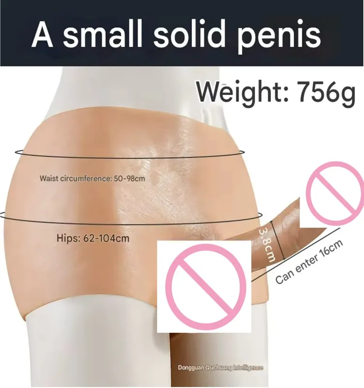 Realistische Hohlgefühl-Silikon-Haut-Dildo-Hose, weiche Penishülle für Paare, Strapon, Sexspielzeug, Schwanz, Männer, Gay18, Höschen, Lesben