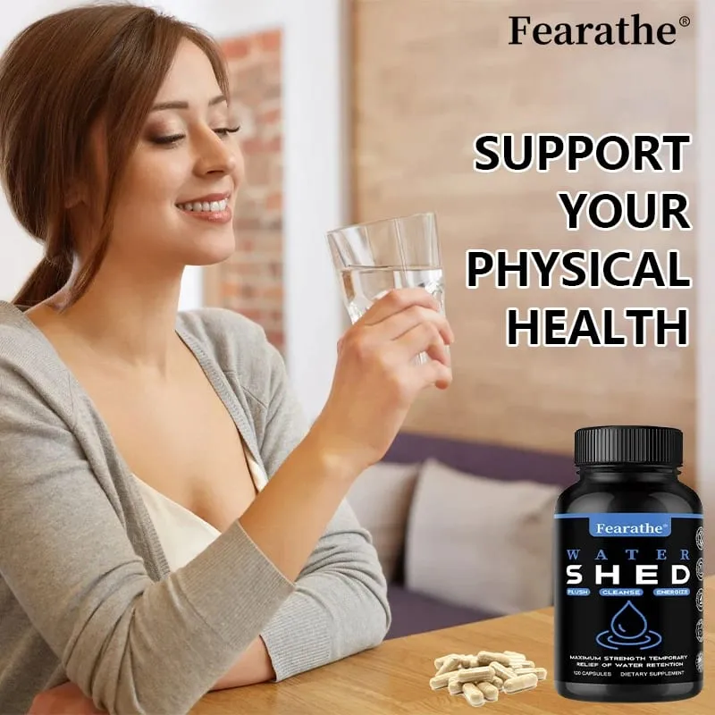 Water Retention-Liver Detox Kidney Cleanse Weight Swelling Legs & Feet Edema Bloating Relief Dandelion Vitamin B6 Green Tea