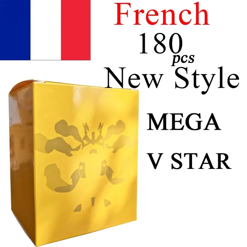 2025 New French Pokemon Cards VMAX V EX GX MEGA VSTAR Carte Collection Battle Trainer Children's Christmas Toys Gift