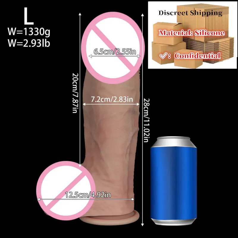 NEW Sex Toys Realistic Soft Silicone Big Dildo Penis G-spot Vaginal Masturbation Suction Cup Dick BDSM Woman Anal Sex Toys 성인용품