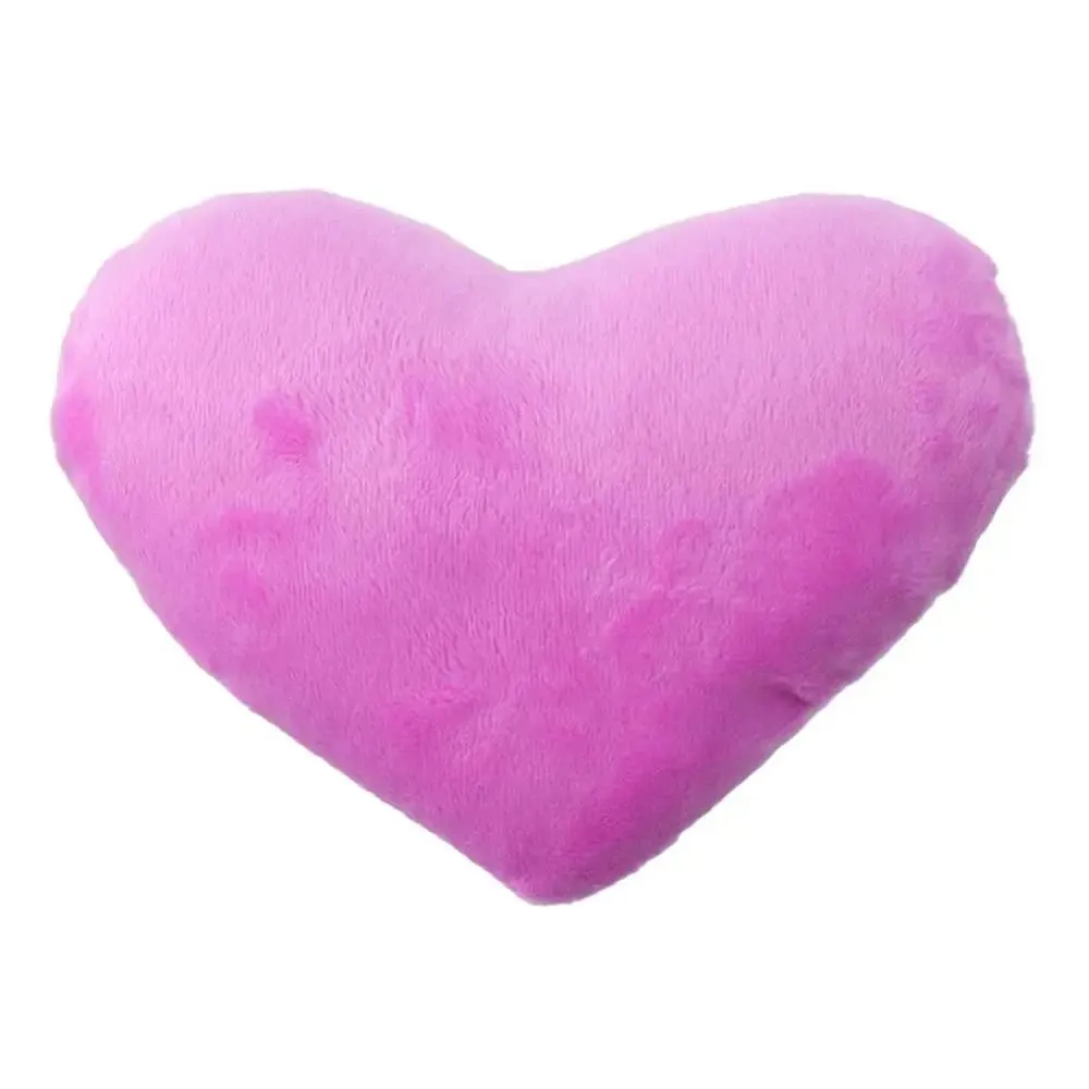1PC New Heart Shape Soft Pillow Red Pink Color Stuffed Pillow Kawaii Home Decorative Lovely Gift for Birthday