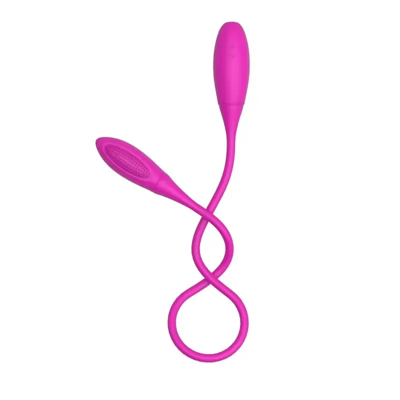 Anal Vibrator Dubbel Dildo Sexleksaker Klitoris Stimulator Butt Plug Vibrerande Ägg Uppladdningsbar Vuxen Masturbator 18 för kvinnor