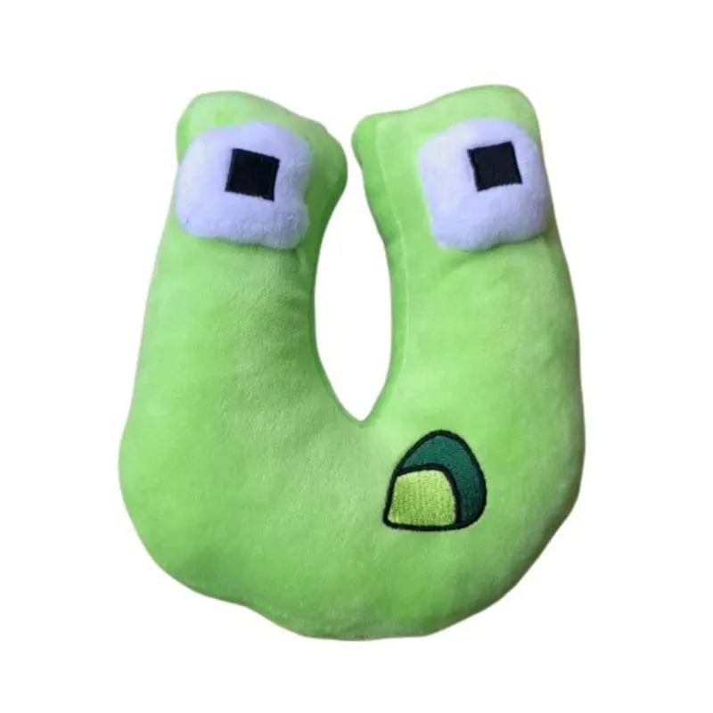 Cute A-Z Red Alphabet Plush Pillows Soft Letter Stuffed Dolls Kids Educational Learning Toy Gift