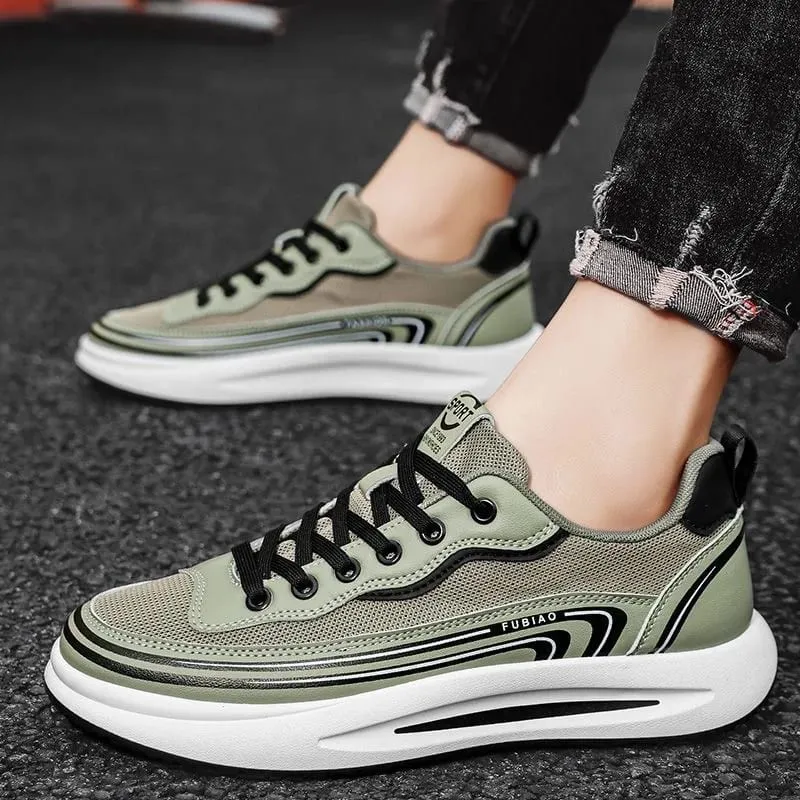 Mens Casual Sport Shoes Loafers Summer Breathable Mesh Tennis Sneakers Outdoor Non‑Slip Lightweight Running Shoes Zapatos Hombre — image 8