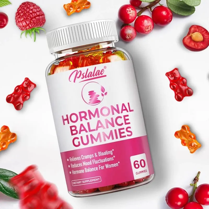 Female Hormone Balance Gummies - Improves Mood Promotes Hormonal Balance and Promotes Ovarian Health