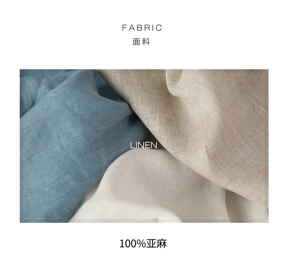 100% 리넨 탱크 탑 여성 2026 여름 통기성 짧은 탑 민소매 캐주얼 루즈 코튼 린넨 Drawstring 자르기 탑