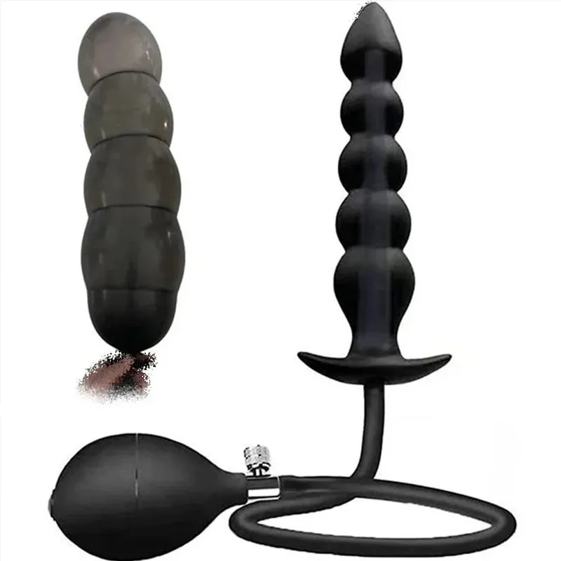 Inflatable Anal Plug Anal Dilator Huge Butt Plug Stimulate Sex Toy For Women/Men Masturbators Prostate Massager Big Anal Toys