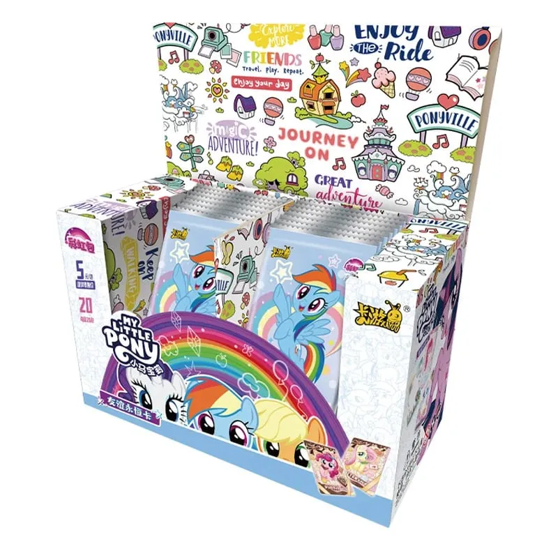 Genuine My Little Pony Card Friendship Forever Card Summer Night Symphony Rare CR Card Anime Collectible Cards Toy Gifts