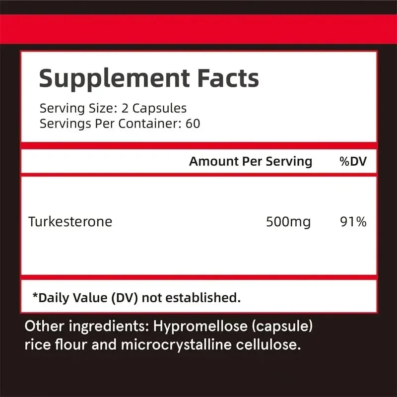 Turkesterone for Muscle Growth Improved Endurance Stress and Mood Relief and Overall Health — image 2