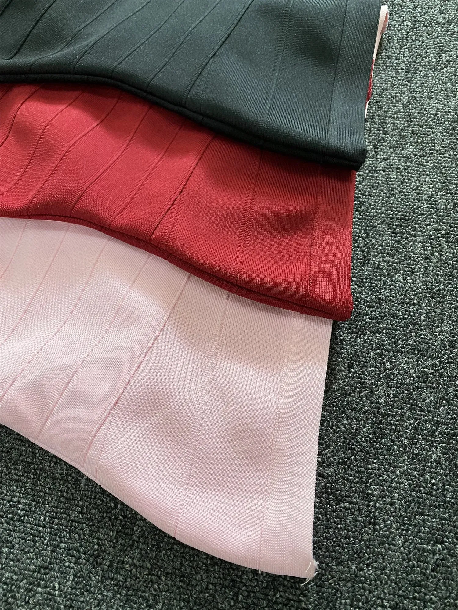 Factory Wholesale 3Colors Solid Stripe Bandage Tops Women Sexy Summer High Street Camisoles Bodycon Tops Evening Cocktail Party