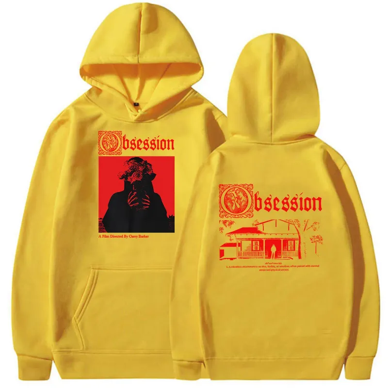 Obsession Movie Horror 2026 Hoodie Men Women Fleece Clothing Pullover Sweatshirt Vintage Fashion Long Sleeve Hoodies Streetwear