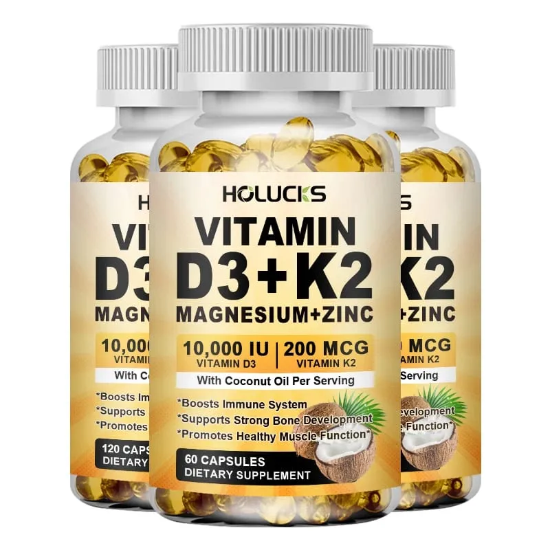 Bone & Joint Health Support Supplement with Zinc Magnesium for Muscle Growth Heart Wellness Immune Function Energy