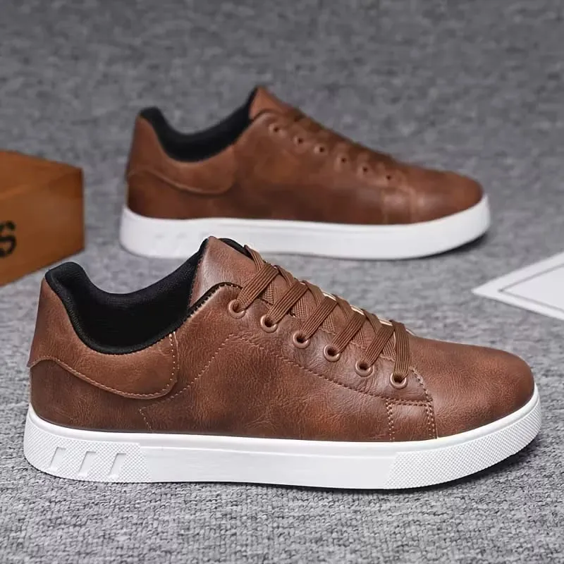Men's Lightweight Skate Shoes Outdoor Casual Sneakers for Men