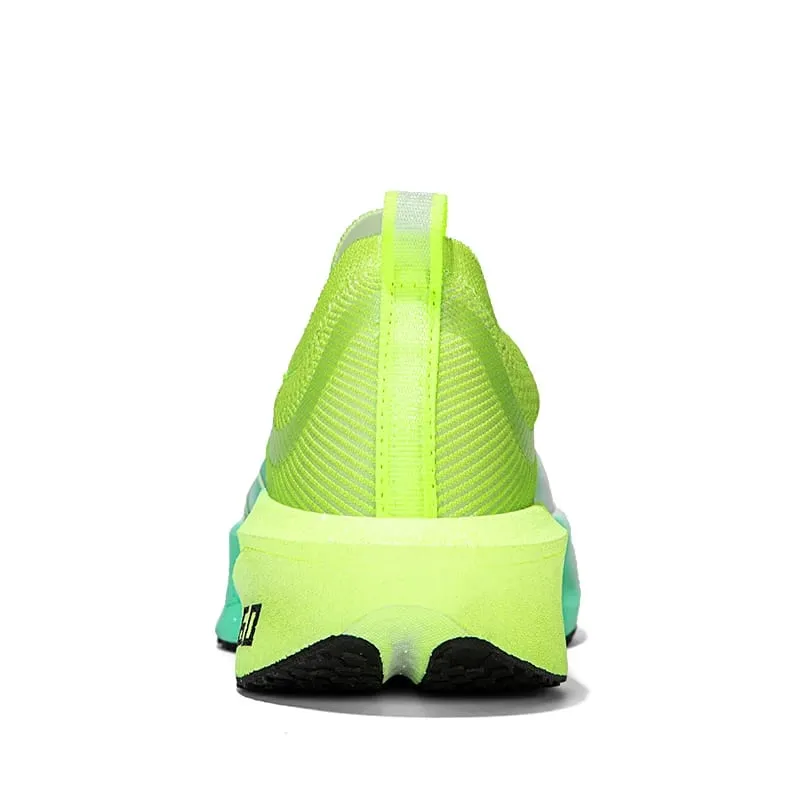 Men Running Shoes Casual Carbon Board Air Cushion Marathon Sports Breathable Lightweight Women's Comfortable Athletic Sneakers