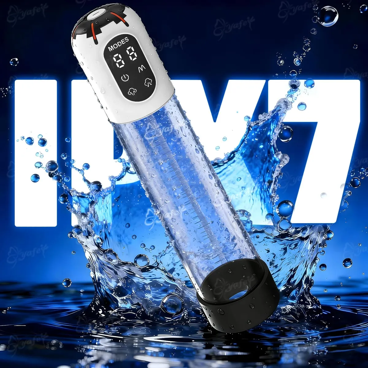 IPX7 Electric Penis Pump Adult Sex Toy Enlarger for Men Erection Air Water Extender 4 Training 3 Suction 9 Silicone Sleeve