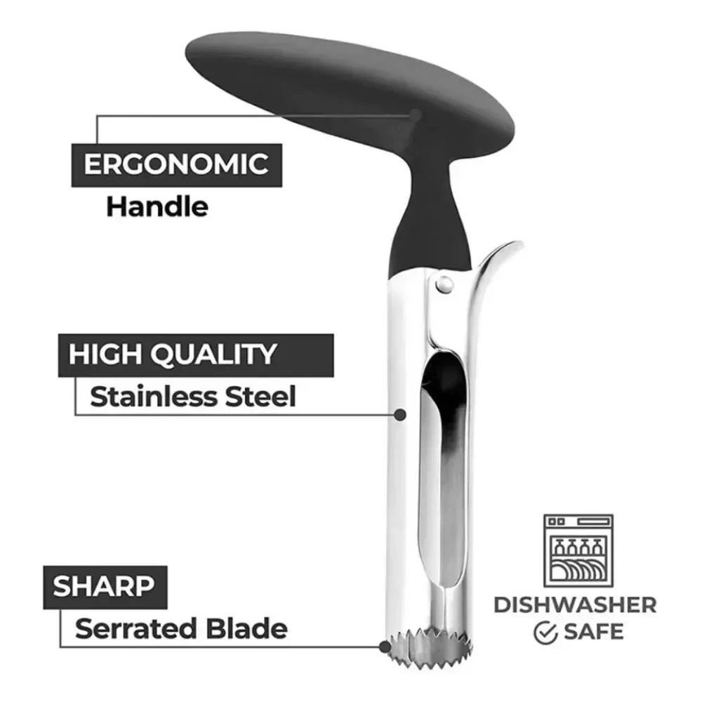 1pc High Quality Stainless Steel Kitchen Apple Core Tool Fruit Cutting Machine Sharp Easy To Use and Clean and Durable
