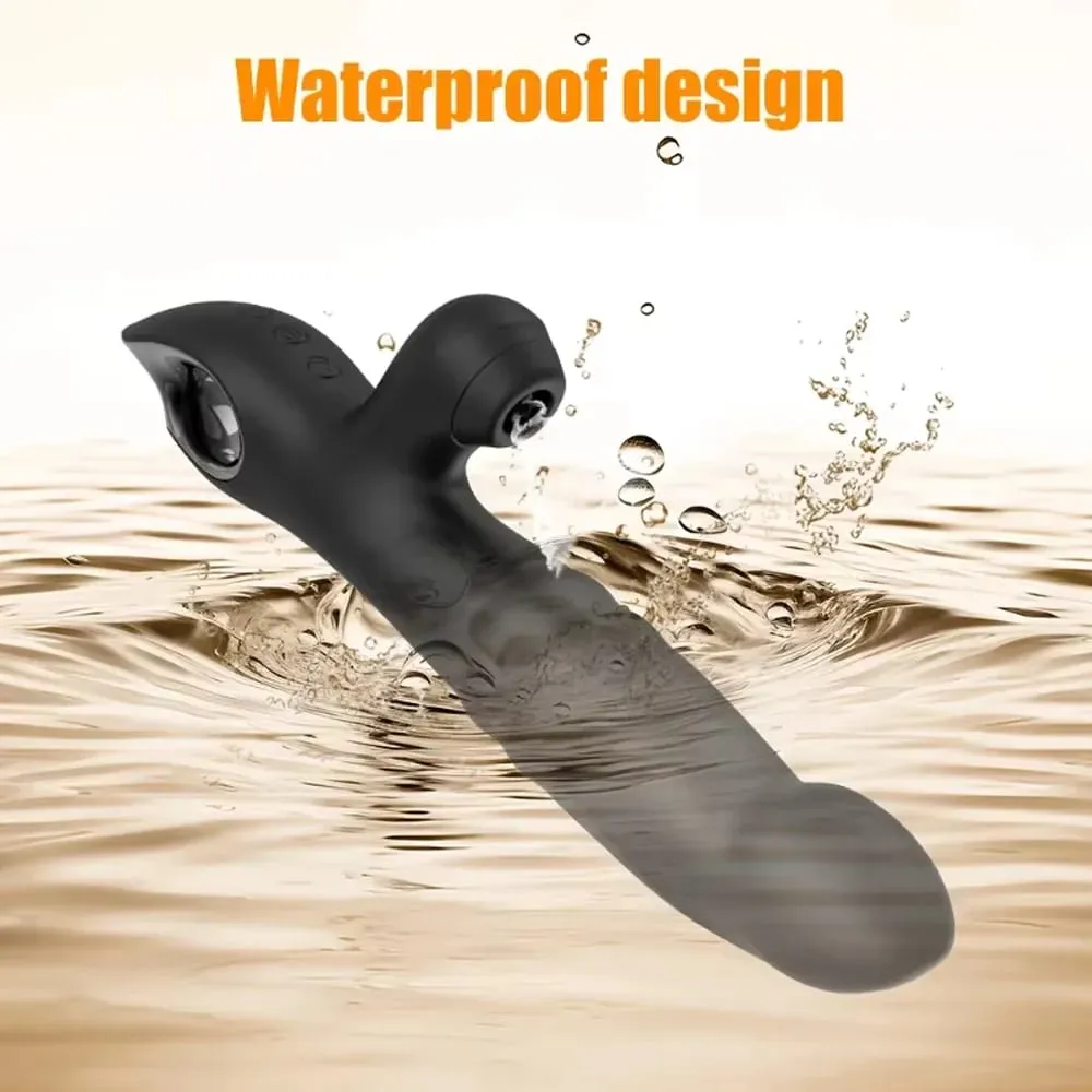 Female Clitoris Sucker Rabbit Vibrator Vibrating Sucking Swing Vagina G Spot Vibrator Masturbator Dildo Massager Adult Sex Toys