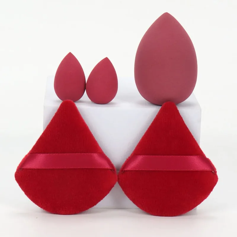 5-teiliges professionelles Make-up-Schwamm-Set – weiche, sanfte Mehrzweck-Werkzeuge für das perfekte Auftragen von Grundierungspuder und Rouge