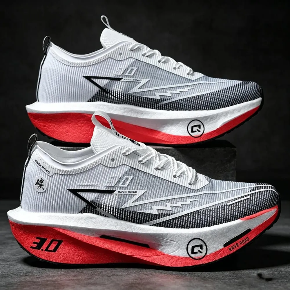 Men Running Shoes Carbon Board Marathon Sports Speciality Breathable Lightweight Women's Comfortable Athletic Nonskid Sneakers