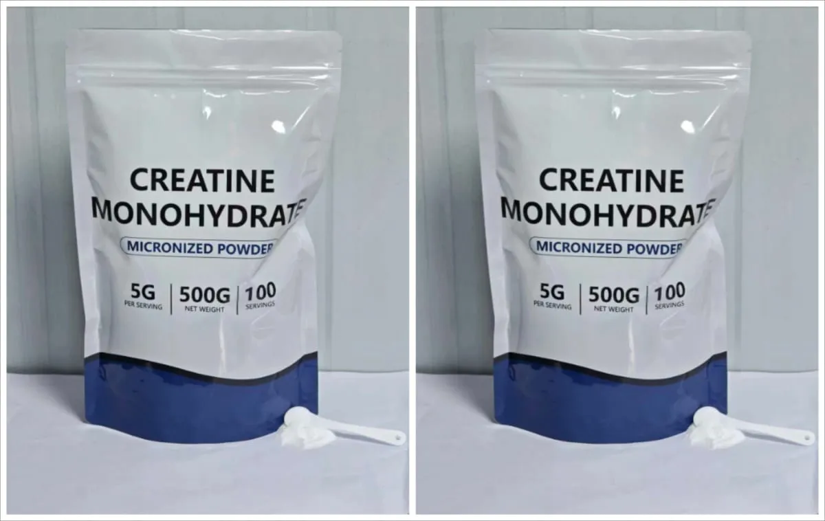 Creatine Monohydrate Micronized Powder Unflavored 5g 500g 100 Servings Third-Party Tested Performance Recovery Support GMO-Free