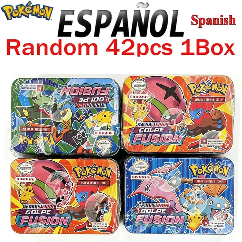 42pcs Pokémon Cards Battle Toys Lost Origin Pokémon Box with Anime Bank Pokémon Game Cards MEGA EVOLUTION for Childre