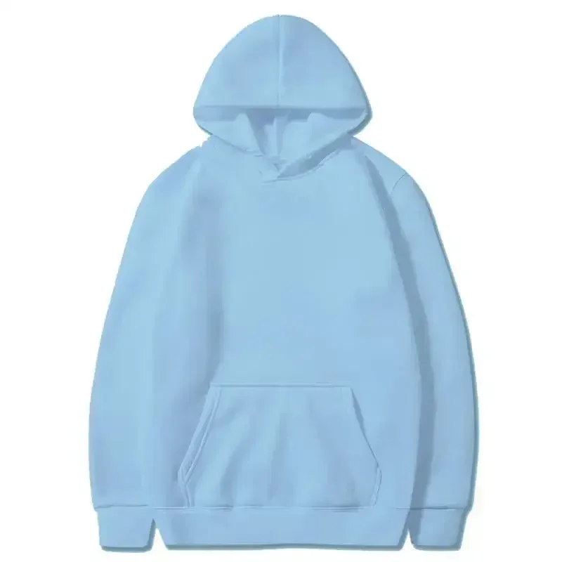 Men's Hoodies Women Pullover Spring Autumn Casual Hoodie Sweatshirts Solid Color Hoodies Oversize Black Sweatshirt For Male