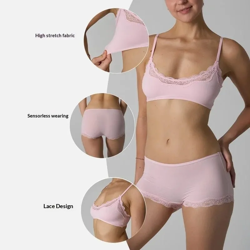 French lace sexy lingerie set comfortable and breathable bra lingerie for women