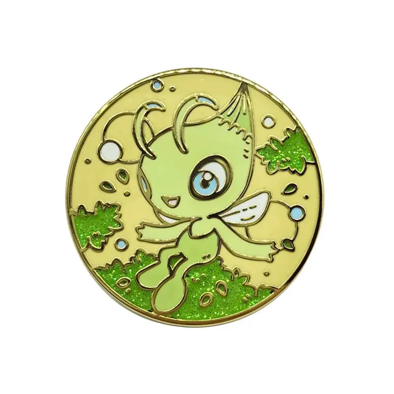 Anime Game Pokemon Hard Enamel Pins Cute Cartoon Gengar Brooches on Clothes Lapel Badges Metal Jewelry Accessories