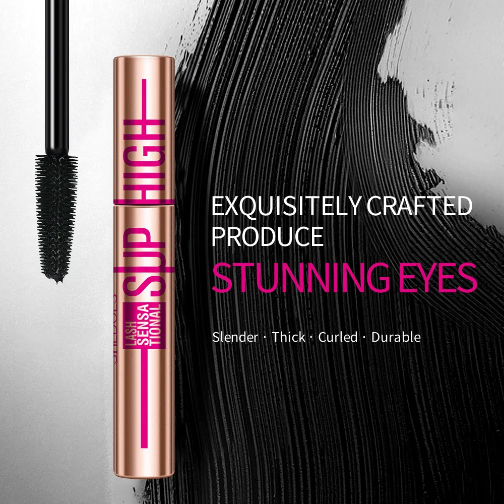 Thin and thick mascara durable waterproof natural eye makeup curling eyelashes