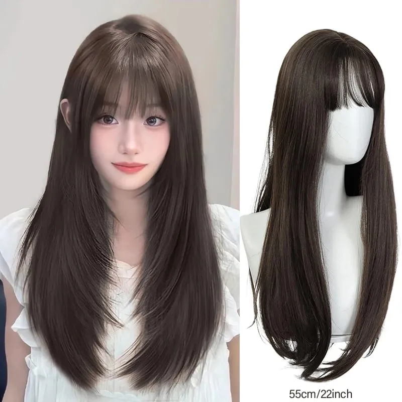 Voluminous Curly Synthetic Fiber Wig Topper – No Cap Needed BB Clips Secure Add Length & Body for Commute or Events