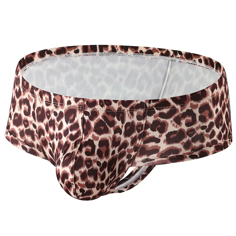 Men's Underwear Printed Boxers Shorts Soft Underpants U Convex Calzoncillos Hombre Panties