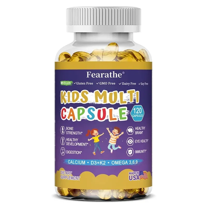 Kids Complete Nutrition Gummies with Vitamin D3 Zinc and Iodine for Immune Support and Growth Support 60 Gummies