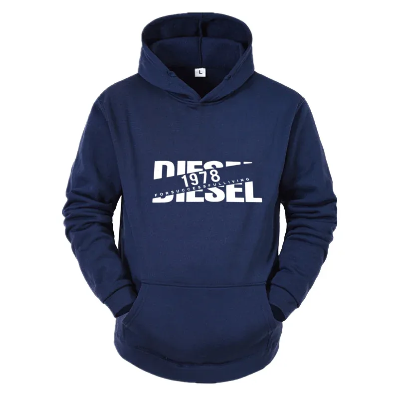 2025 Autumn/Winter Casual Printed Hoodie Classic Style Fashion Men's Y2K Harajuku Sports Jogging Street Men's/Women's Clothing