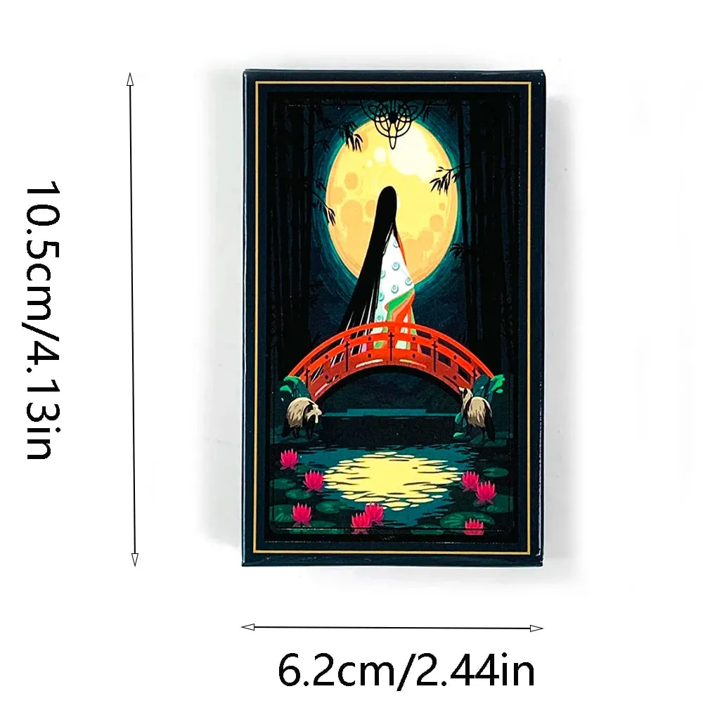 Hot-selling Tarot Cards A 78 Deck English Visions Divination Edition Borad Playing Games，Halloween and Christmas Games