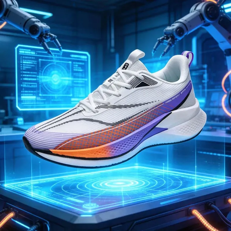Men's Sports Shoes Carbon Plate Running Shoes Male Marathon Sneakers Racing Shock-absorbing Athletics Training Shoes for Women