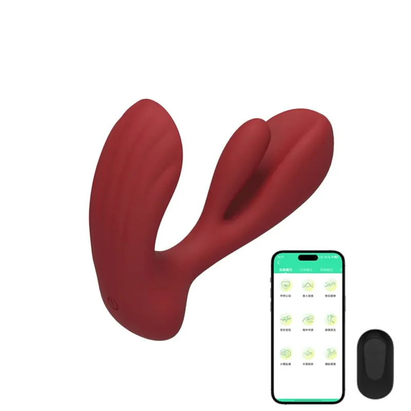 Wearable G Spot Vibrator for Women APP Remote Control 10 Vibration 3 Rotation Modes Clitoral Stimulation Female Orgasm Sex Toy