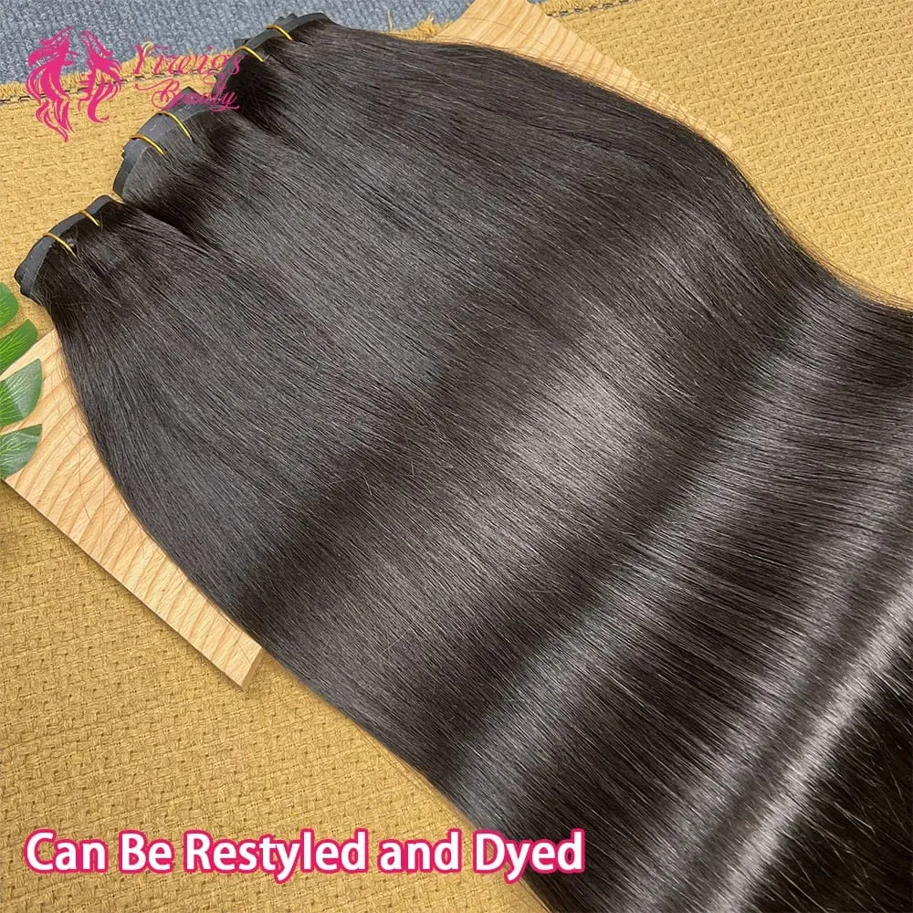 15A Seamless Invisible PU Clip in Hair Extensions Human Hair Natural Black Straight 100% Raw Virgin Human Hair 100g 7Pcs/Set