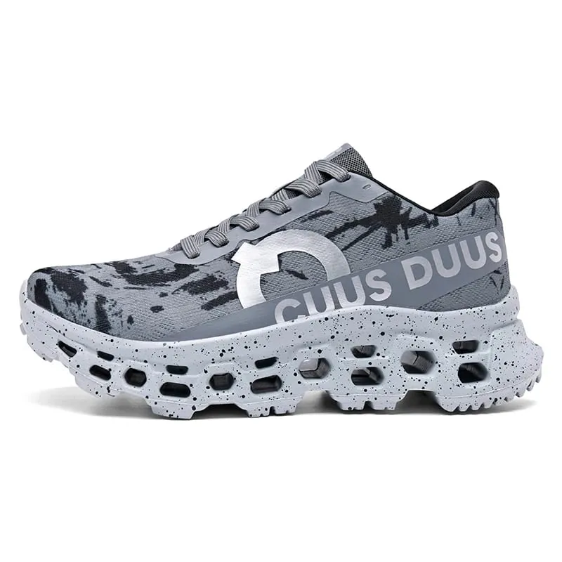 Men Sneakers High-quality Mesh Breathable Hollow Out Soft Sole Rebound Anti Slip Marathon Sports Shoes Comfort Outdoor Running