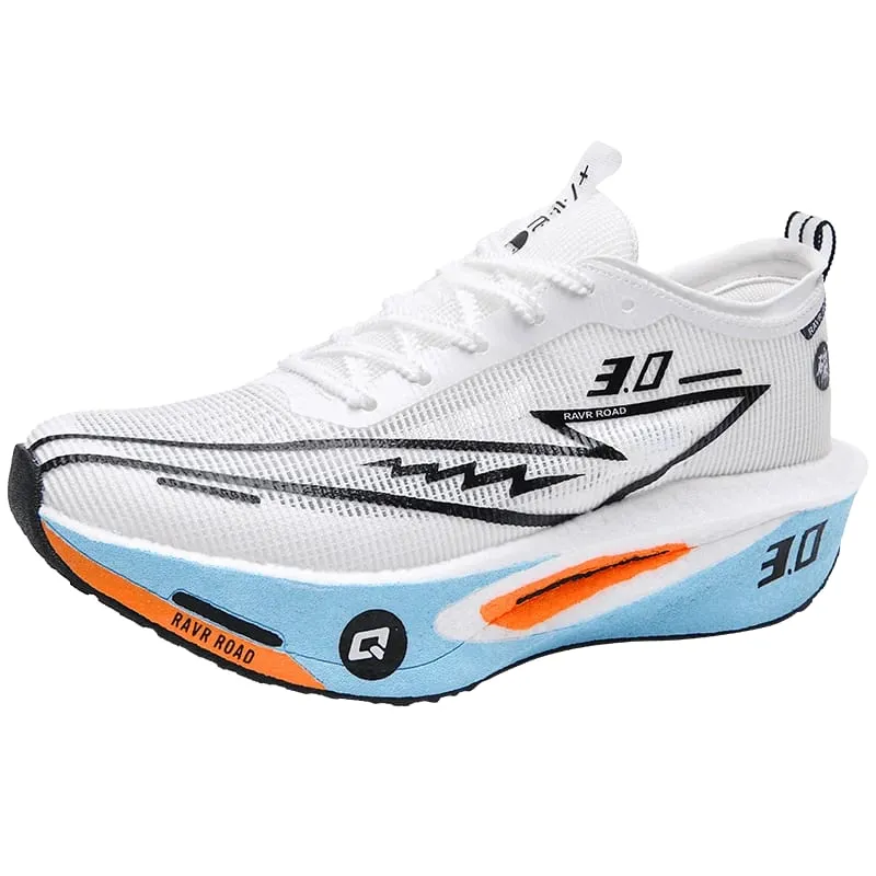 Couple Breathable Mesh Carbon Board Shoes Student Sports Exam Shoes Chunta Ultra Light Rebound Marathon Running Shoes