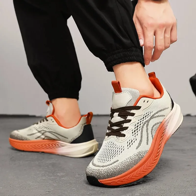 Outdoor Men's Casual Sneakers Minimalist Barefoot Shoes Running Shoes Lightweight Breathable Zero Soles Wide Toe Walking Shoes