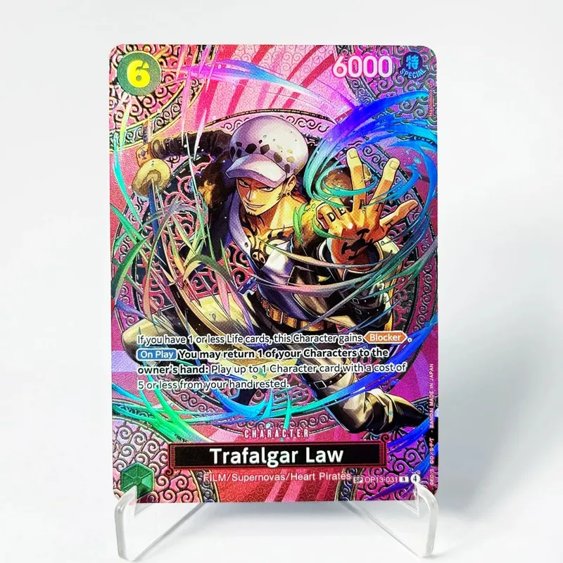 One Piece Card Game OTCG OP15 SP Rare Card High Quality DIY Replica Textures Anime Collectibles holographic Foil Proxy Cards