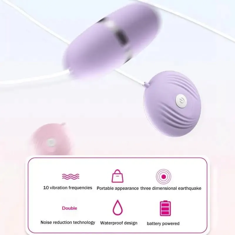 Vibrator til kvinder sexlegetøj til kvinder onanerer 7 hastigheder batteri Vandtæt lille skal G-punkt massager Vibrerende æg