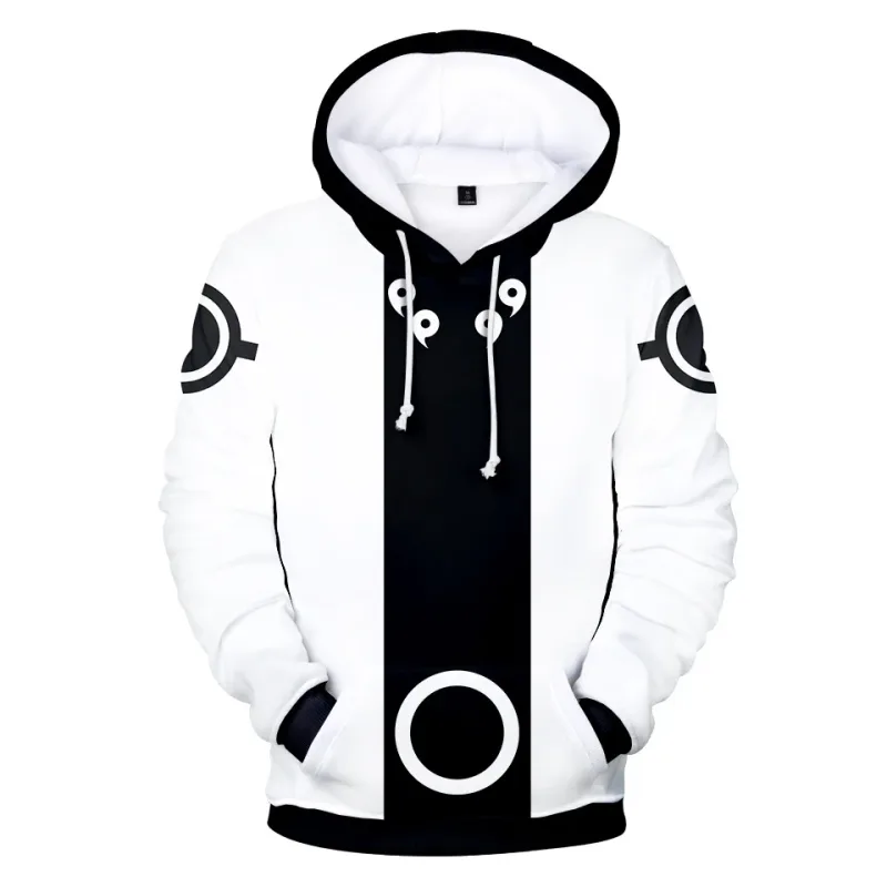 Bandai Naruto 3D Anime Hoodie – เสื้อผ้าผู้ชายแนวสตรีทคอสเพลย์ฮาราจูกุและสไตล์ Y2K – อินเทรนด์และสะดวกสบาย