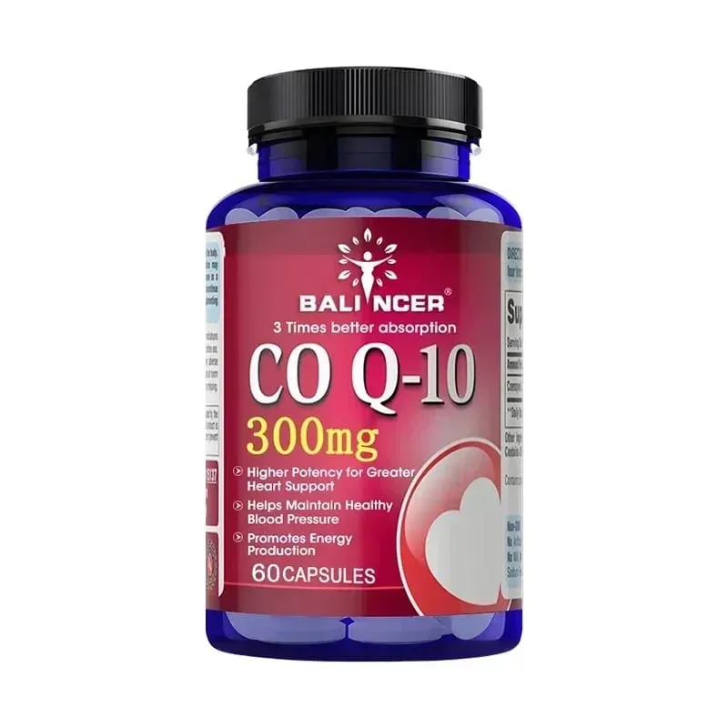 コエンザイム Q10 120 カプセルはエネルギーを提供しますビタミン健康食品オーガニック超高吸収率 COQ10 は血液の健康を助けます