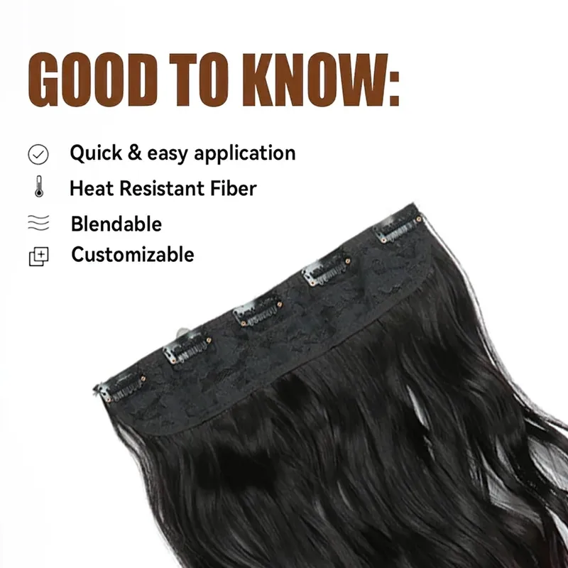 24-calowe Ombre Dip Dye Długie kręcone doczepiane włosy Dwukolorowe grube syntetyczne treski na całą głowę (od czarnego do ciemnoczerwonego)