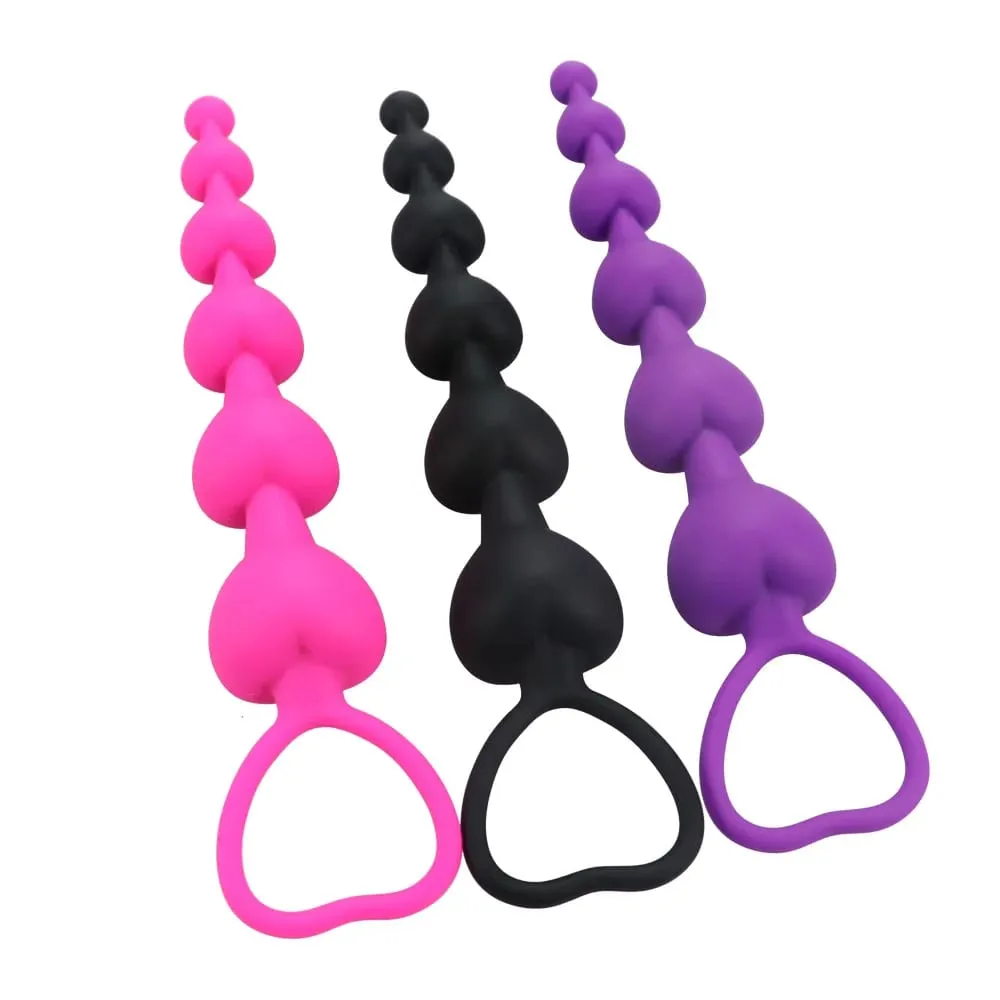 Super Long Anal Beads Anal Plug Prostate Massage Big Butt Plug Vaginal Balls Anal Stimulation Pull Bead Dildo Deep Anal sex Toy