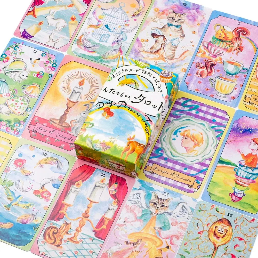 10.3*6Cm Day Dream Tarot 78Pcs Leisure Entertainment Game Card Family Gathering Divination Deck
