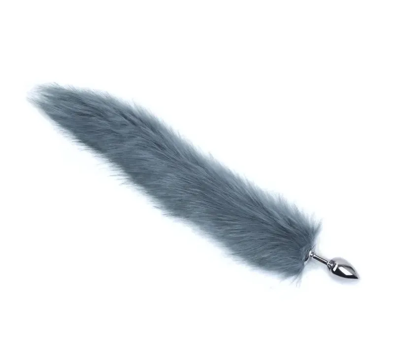 Rabbit Tail Fox Tail Metal Anal Plug Sex Toy adult Product for Woman Anal Plug Dog Tails Slave Cosplay Fetish Gear Accessories