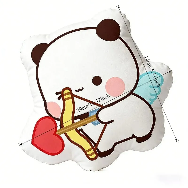Cute Cartoon Bubu Dudu Plush Pillows Soft Kawaii Yier Panda Throw Pillow Sofa Ornament Sleeping Companion Pillow for Adult Gifts